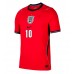 Anglicko Jude Bellingham #10 Vonkajší futbalový dres MS 2026 Krátky Rukáv